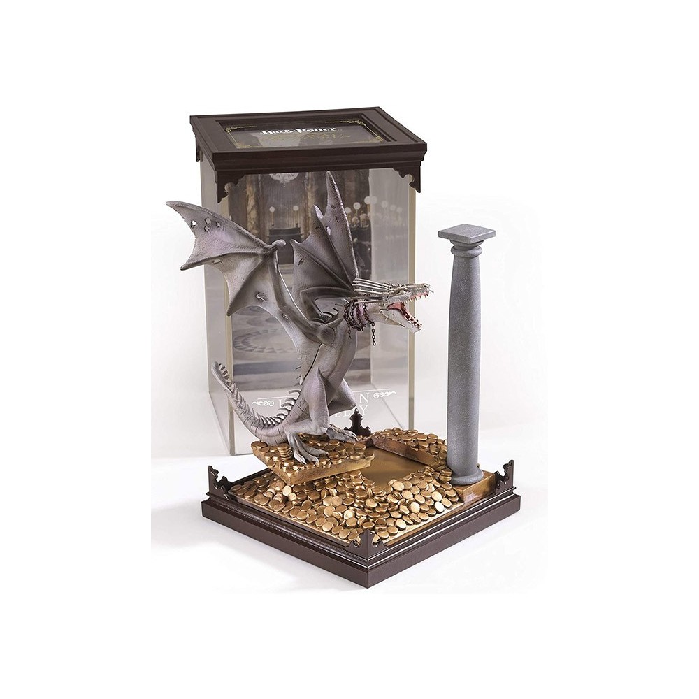 NOBLE COLLECTIONS HARRY POTTER MAGICAL CREATURES - UKRANIAN IRONBELLY STATUA FIGURE