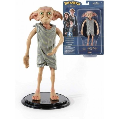 NOBLE COLLECTIONS HARRY POTTER DOBBY BENDYFIGS ACTION FIGURE