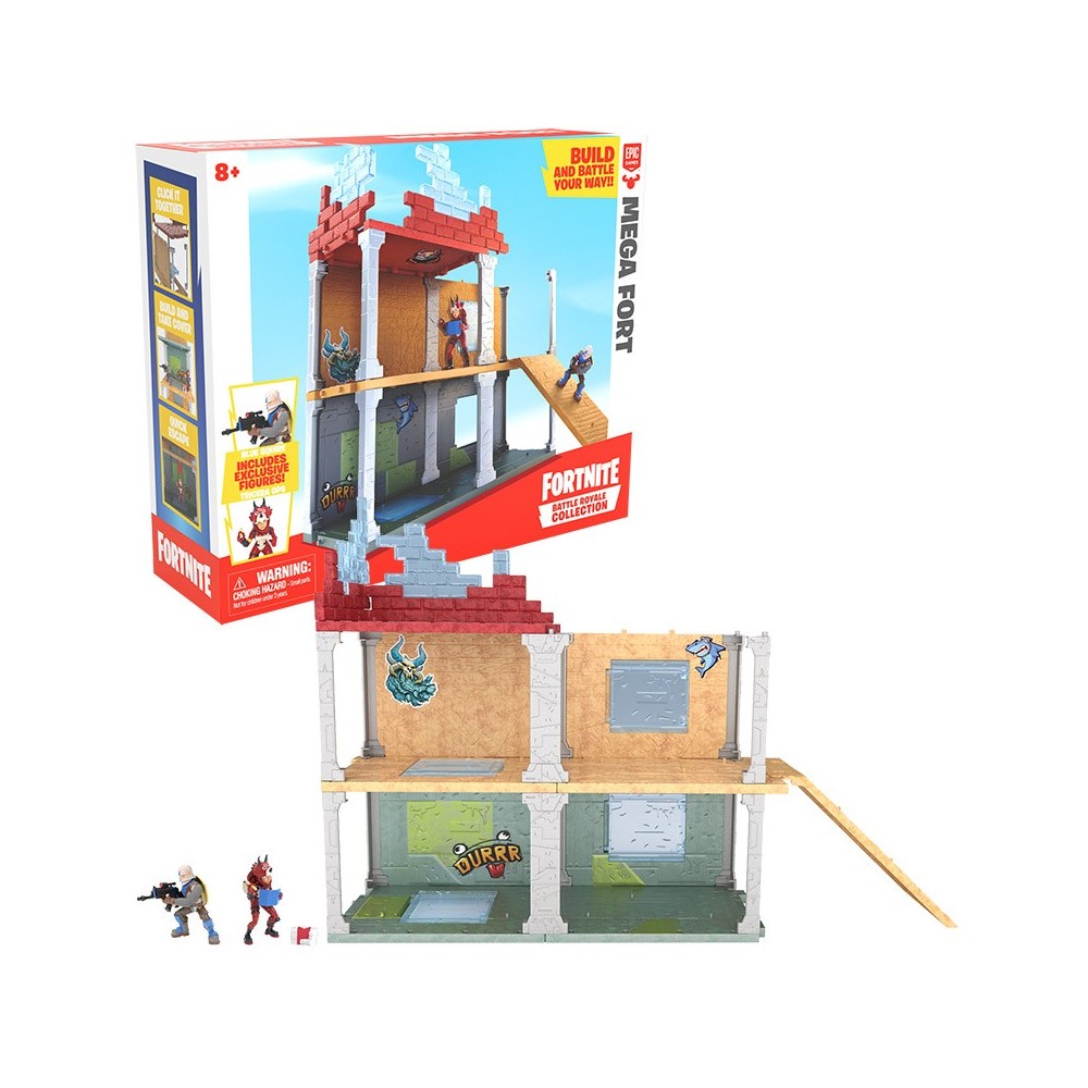 GIOCHI PREZIOSI FORTNITE MEGA FORT SET ACTION FIGURES