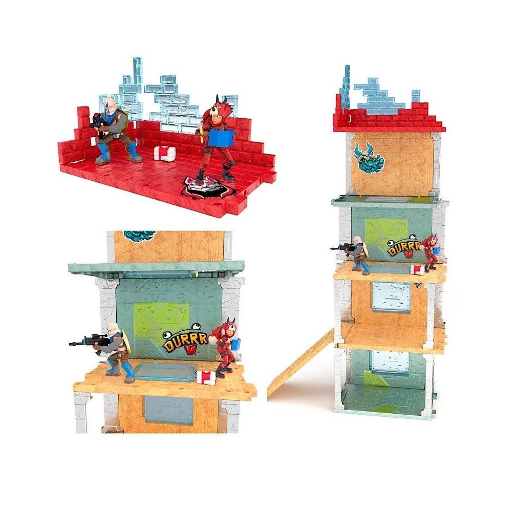 GIOCHI PREZIOSI FORTNITE MEGA FORT SET ACTION FIGURES
