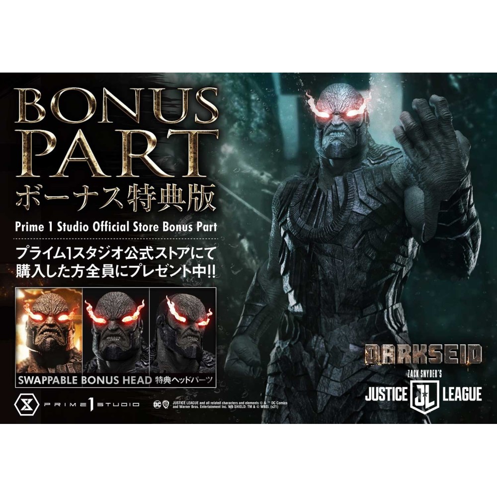 PRIME 1 STUDIO DARKSEID SNYDER JUSTICE LEAGUE BONUS DELUXE 105 CM TALL RESIN STATUE FIGURE