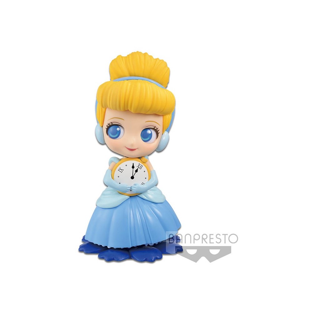 DISNEY CINDERELLA QPOSKET - CENERENTOLA MINI FIGURE BANPRESTO