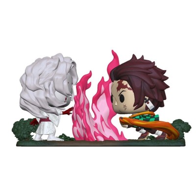 FUNKO POP! DEMON SLAYER TANJIRO VS RUI BOBBLE HEAD KNOCKER FIGURE FUNKO