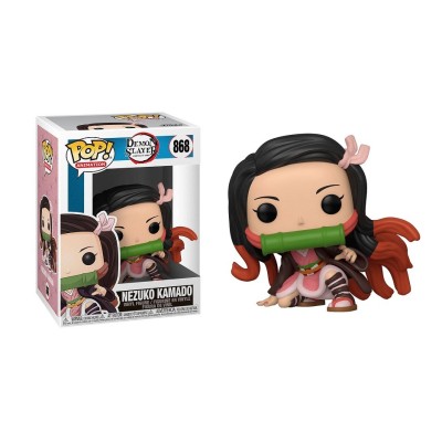 FUNKO POP! DEMON SLAYER NEZUKO KAMADO BOBBLE HEAD KNOCKER FIGURE FUNKO