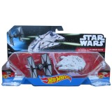 STAR WARS - TIE FIGHTER VS MILLENNIUM FALCON HOT WHEELS FIGURE MATTEL