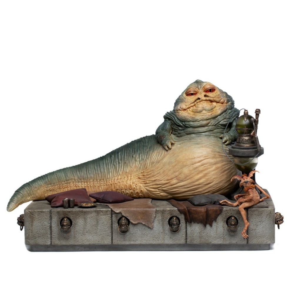 IRON STUDIOS STAR WARS JABBA THE HUTT ART SCALE DELUXE 1/10 STATUE FIGURE
