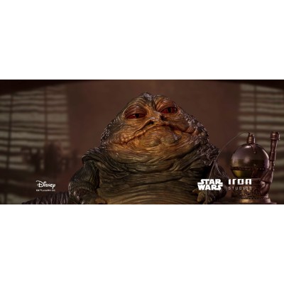 IRON STUDIOS STAR WARS JABBA THE HUTT ART SCALE DELUXE 1/10 STATUE FIGURE