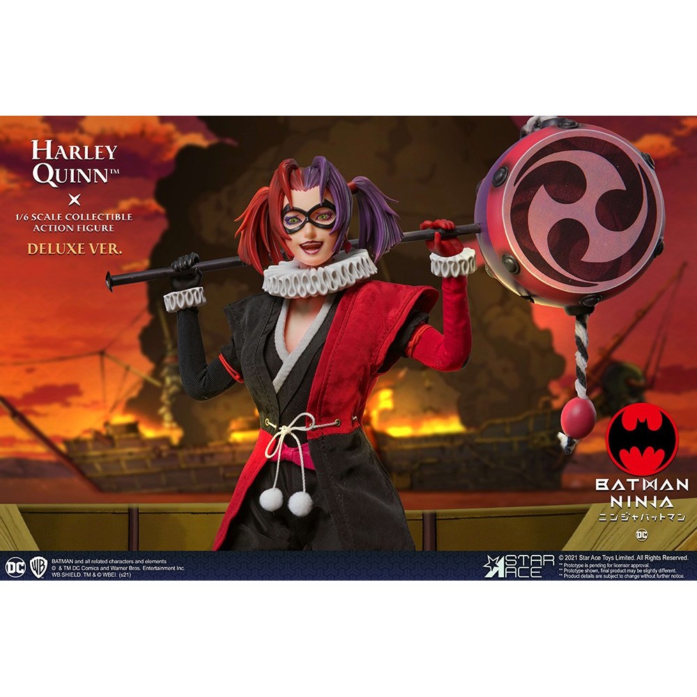BATMAN NINJA 1/6 HARLEY QUINN DELUXE VERSION ACTION FIGURE STAR ACE