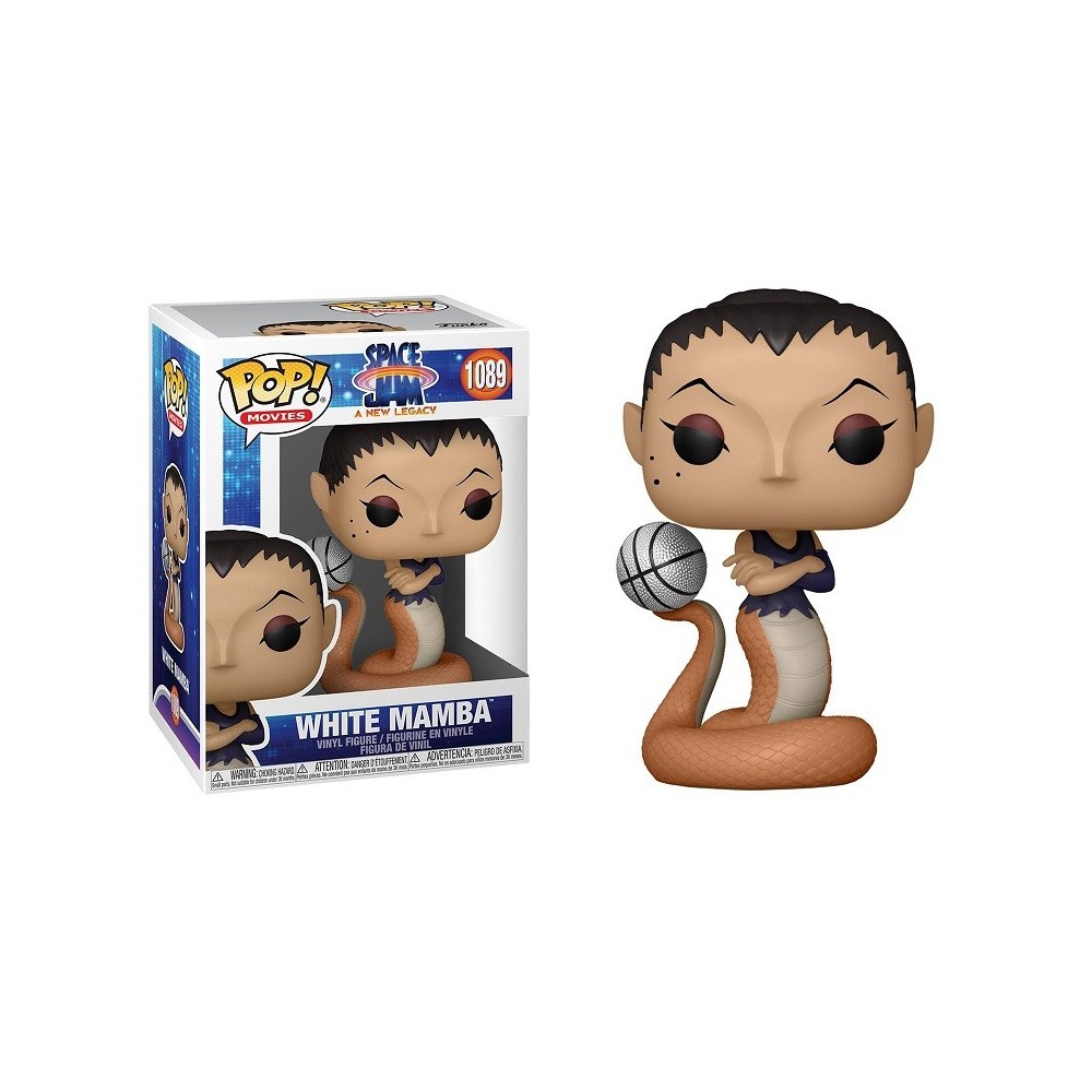 FUNKO FUNKO POP! SPACE JAM 2 WHITE MAMBA BOBBLE HEAD KNOCKER FIGURE