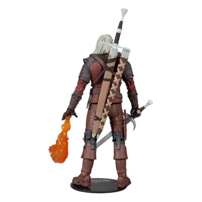 THE WITCHER 3 WILD HUNT GERALT OF RIVIA WOLF ARMOR 18CM ACTION FIGURE MC FARLANE