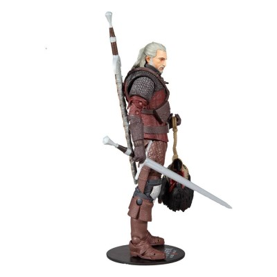 THE WITCHER 3 WILD HUNT GERALT OF RIVIA WOLF ARMOR 18CM ACTION FIGURE MC FARLANE