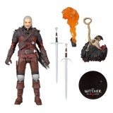 THE WITCHER 3 WILD HUNT GERALT OF RIVIA WOLF ARMOR 18CM ACTION FIGURE MC FARLANE