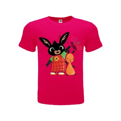 MAGLIA T SHIRT BING CIAO FLOP FUCSIA