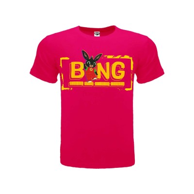 MAGLIA T SHIRT BING NAME FUCSIA