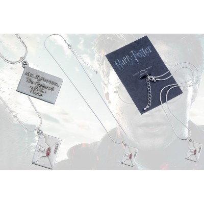 HARRY POTTER HOGWARTS LETTER NECKLACE CIONDOLO LETTERA