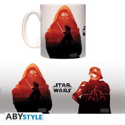 ABYSTYLE STAR WARS KYLO REN AND CAPTAIN PHASMA BIG CERAMIC MUG