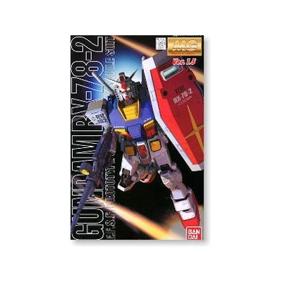 MASTER GRADE MG GUNDAM RX-78-2 VER. 1.5 1/100 MODEL KIT ACTION FIGURE BANDAI