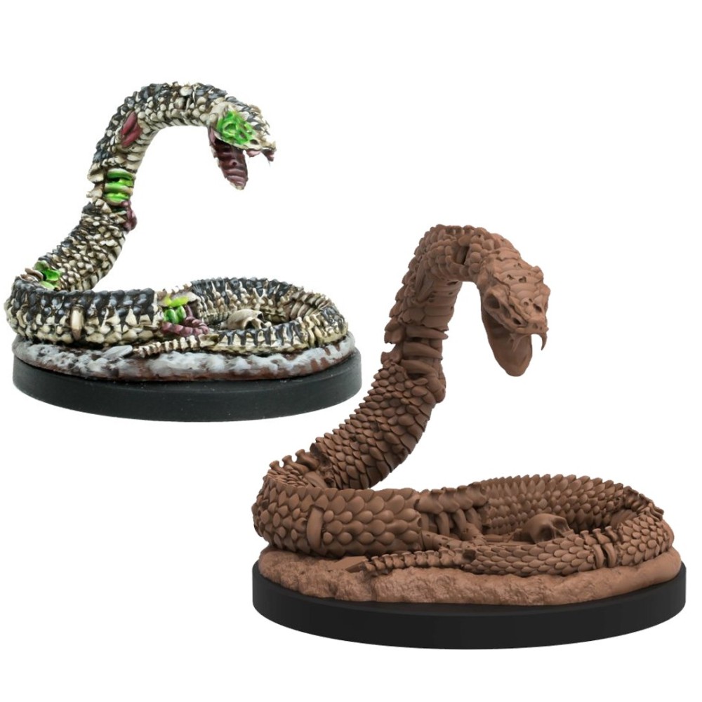 EPIC ENCOUNTERS CHAMBERS OF THE SERPENT FOLK SET MINIATURES STEAMFORGED GAMES