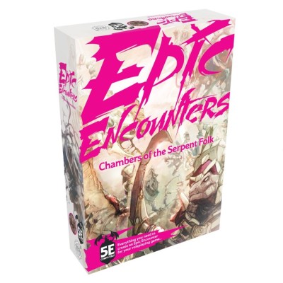 EPIC ENCOUNTERS CHAMBERS OF THE SERPENT FOLK SET MINIATURES STEAMFORGED GAMES