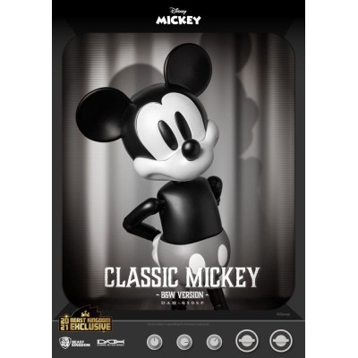 CLASSIC MICKEY MOUSE BLACK AND WHITE VERSION DAH-050SP ACTION FIGURE BEAST KINGDOM