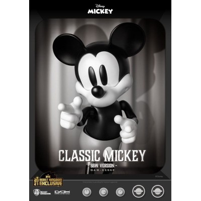 CLASSIC MICKEY MOUSE BLACK AND WHITE VERSION DAH-050SP ACTION FIGURE BEAST KINGDOM