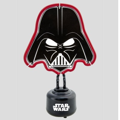 STAR WARS DARTH VADER NEON LIGHT LAMPADA DA TAVOLO GROOVY UK