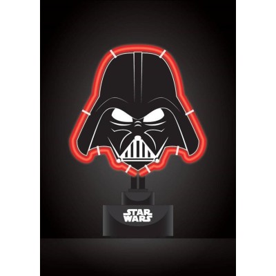 STAR WARS DARTH VADER NEON LIGHT LAMPADA DA TAVOLO GROOVY UK