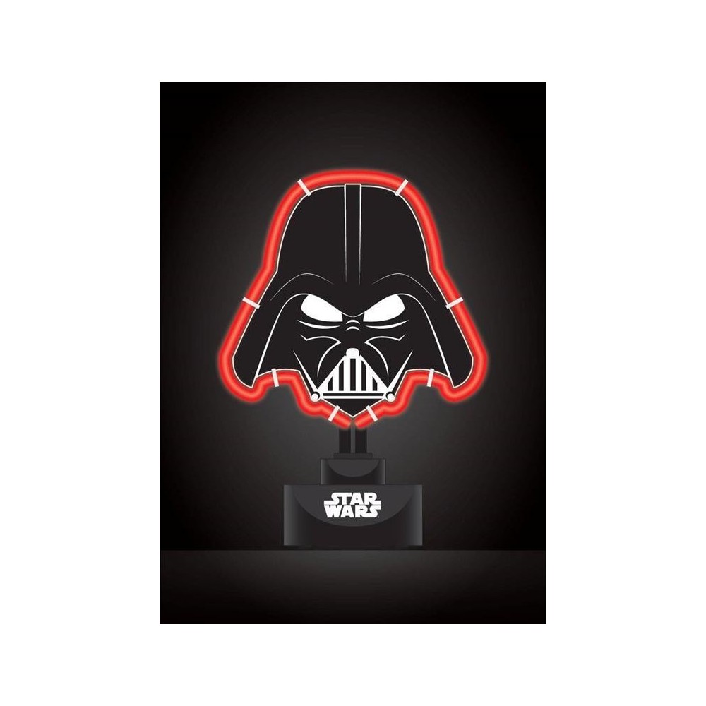 STAR WARS DARTH VADER NEON LIGHT LAMPADA DA TAVOLO GROOVY UK