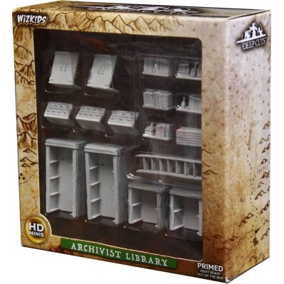 DEEP CUTS ARCHIVIST LIBRARY SET MINIATURES WIZKIDS