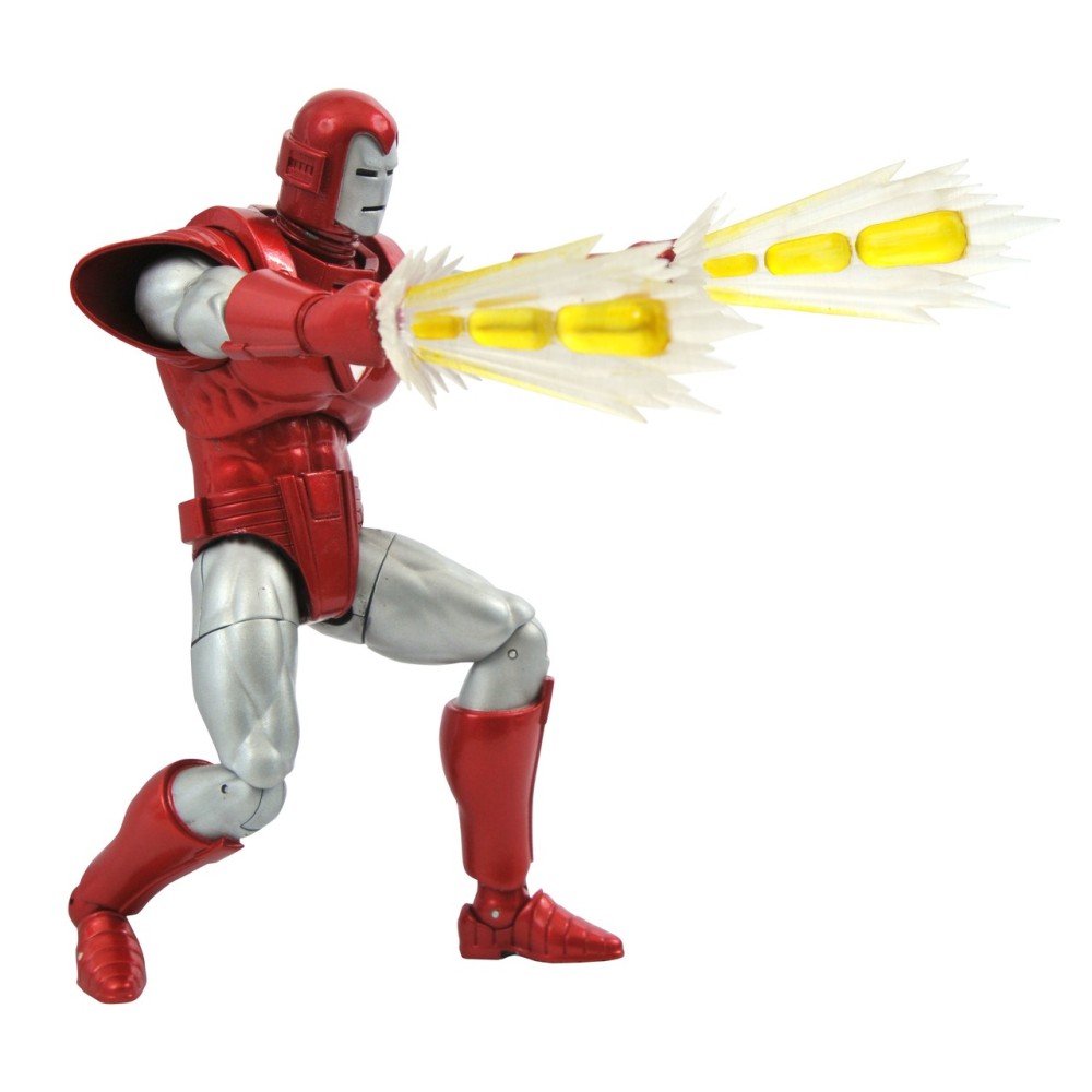 MARVEL SELECT IRON MAN SILVER CENTURION ACTION FIGURE DIAMOND SELECT