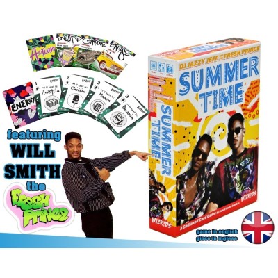 WIZKIDS DJ JAZZY JEFF AND THE FRESH PRINCE SUMMERTIME BOARD GAME