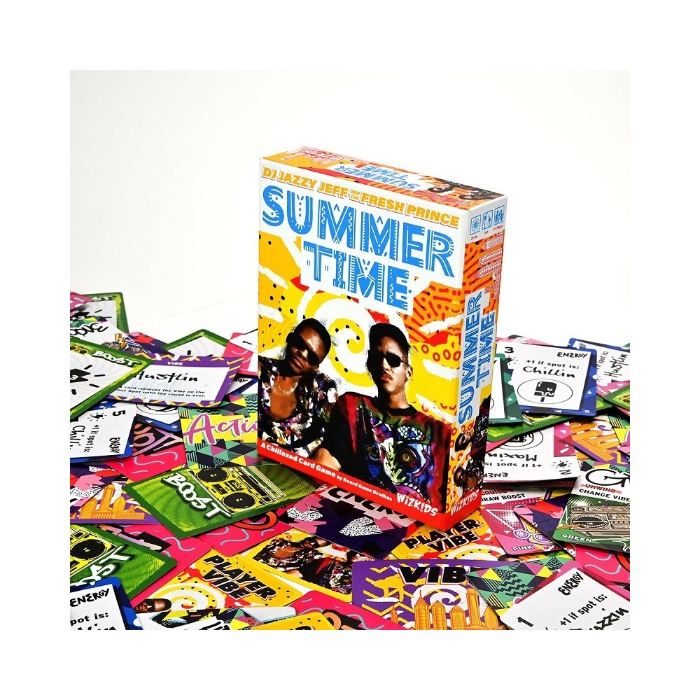 WIZKIDS DJ JAZZY JEFF AND THE FRESH PRINCE SUMMERTIME BOARD GAME