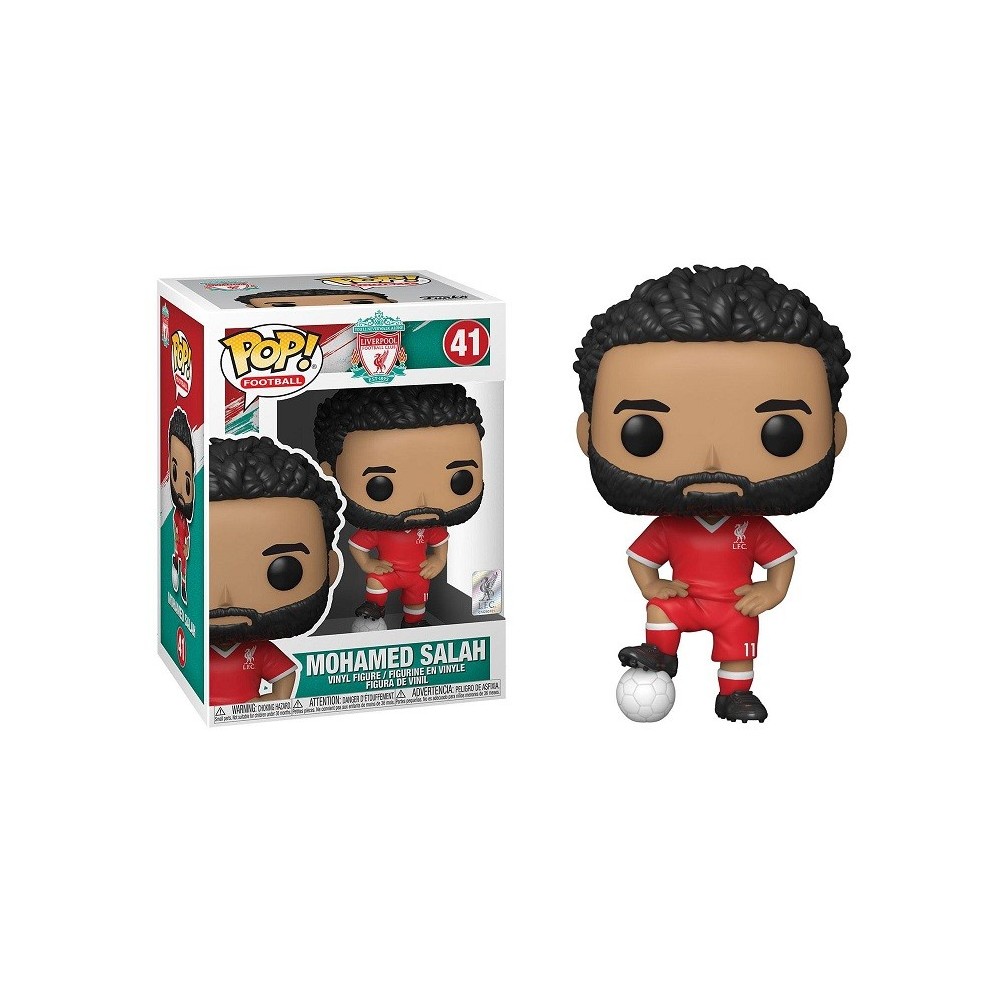 FUNKO POP! LIVERPOOL F.C. MOHAMED SALAH BOBBLE HEAD KNOCKER FIGURE FUNKO