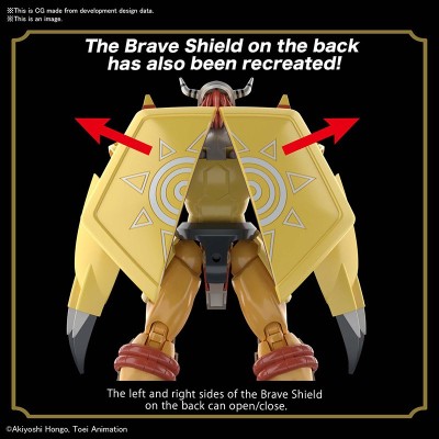 DIGIMON FIGURE RISE STANDARD WARGREYMON MODEL KIT FIGURE BANDAI