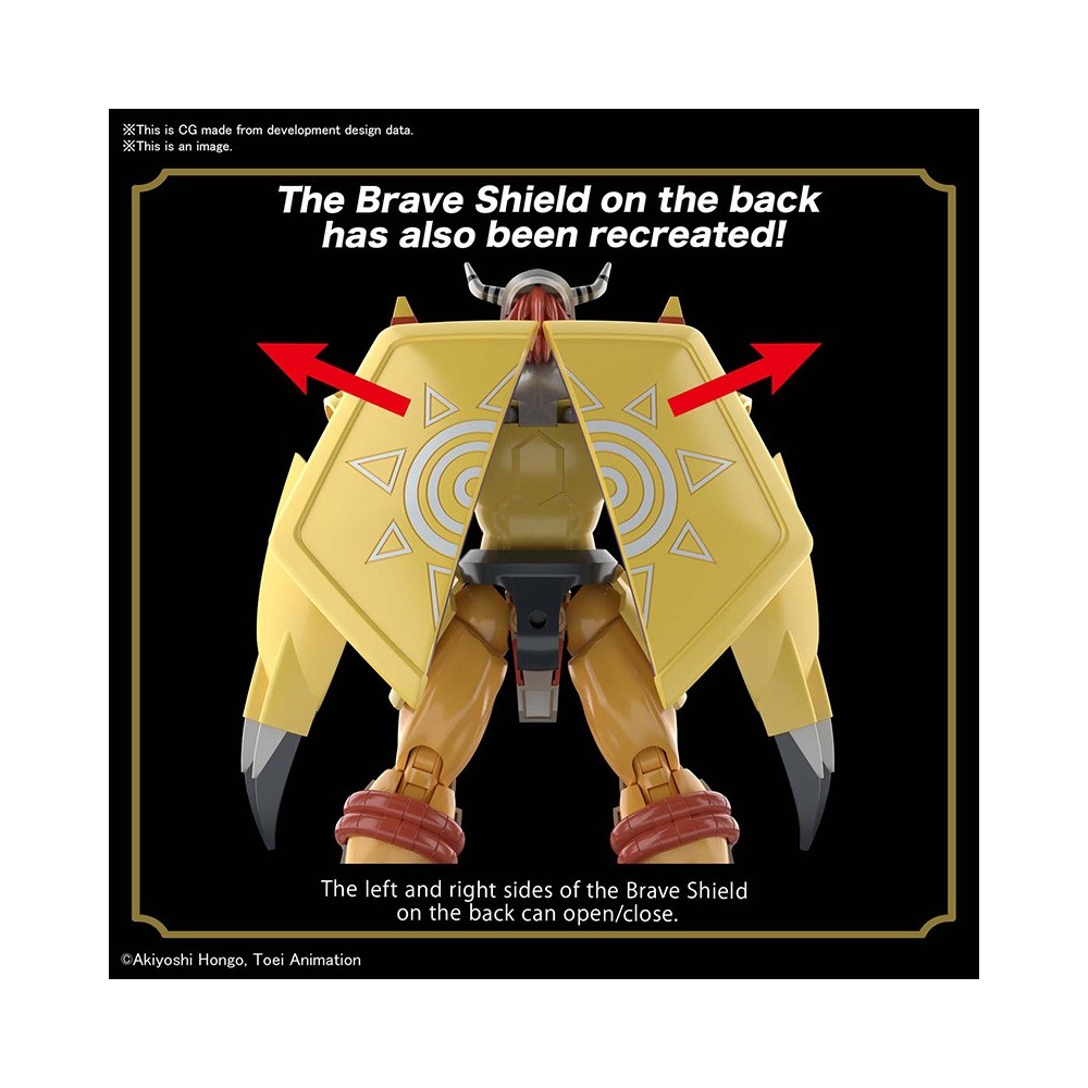 DIGIMON FIGURE RISE STANDARD WARGREYMON MODEL KIT FIGURE BANDAI