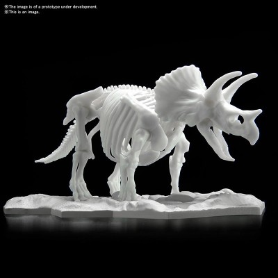DINOSAUR LIMEX SKELETON TRICERATOPS MODEL KIT FIGURE BANDAI