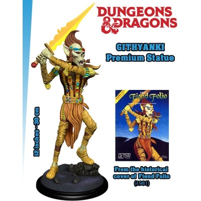 DUNGEONS AND DRAGONS GITHYANKI PREMIUM STATUA FIGURE WIZKIDS
