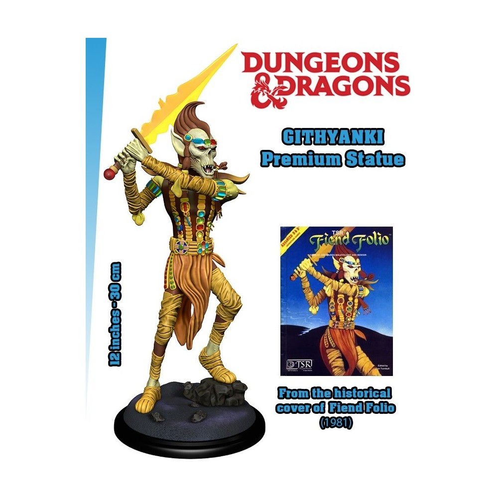 DUNGEONS AND DRAGONS GITHYANKI PREMIUM STATUA FIGURE WIZKIDS