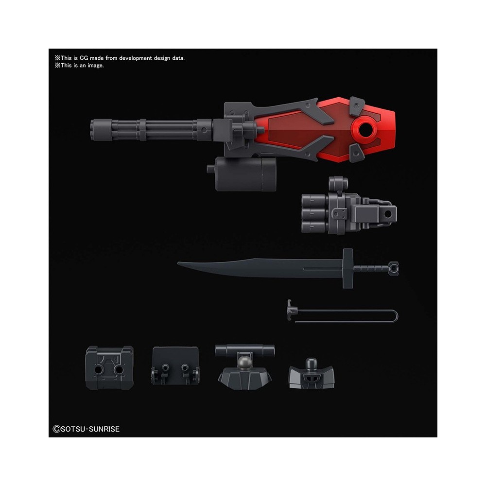 BANDAI HIGH GRADE GUNDAM GOUF CRIMSON CUSTOM 1/144 MODEL KIT ACTION FIGURE