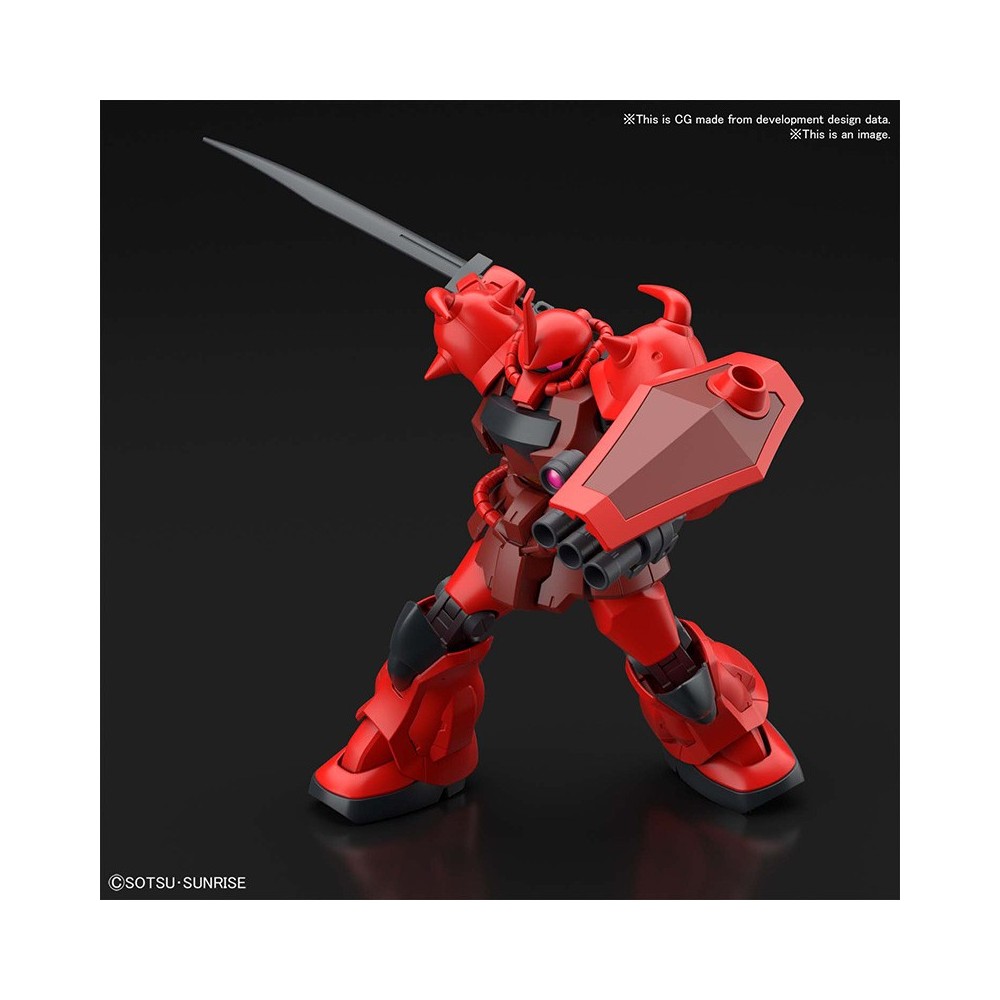 BANDAI HIGH GRADE GUNDAM GOUF CRIMSON CUSTOM 1/144 MODEL KIT ACTION FIGURE