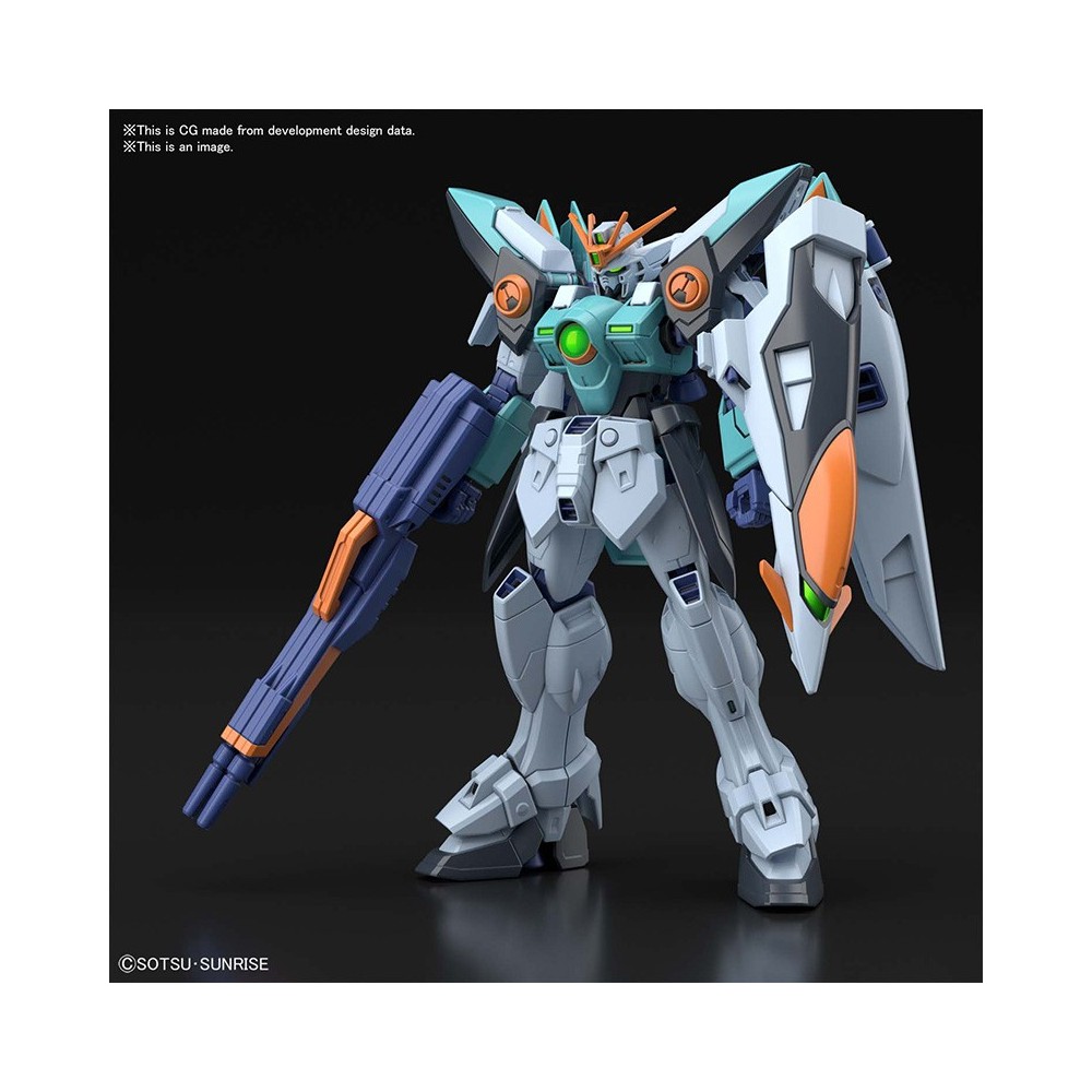 BANDAI HIGH GRADE GUNDAM WING SKY ZERO 1/144 MODEL KIT ACTION FIGURE
