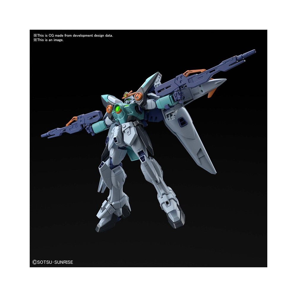 BANDAI HIGH GRADE GUNDAM WING SKY ZERO 1/144 MODEL KIT ACTION FIGURE