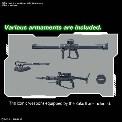 HIGH GRADE HG ZAKU II MS-06 1/144 MODEL KIT ACTION FIGURE BANDAI