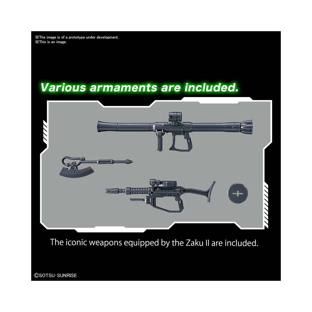 HIGH GRADE HG ZAKU II MS-06 1/144 MODEL KIT ACTION FIGURE BANDAI