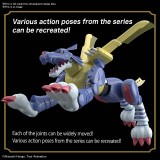 BANDAI DIGIMON FIGURE RISE STANDARD METALGARURUMON MODEL KIT FIGURE