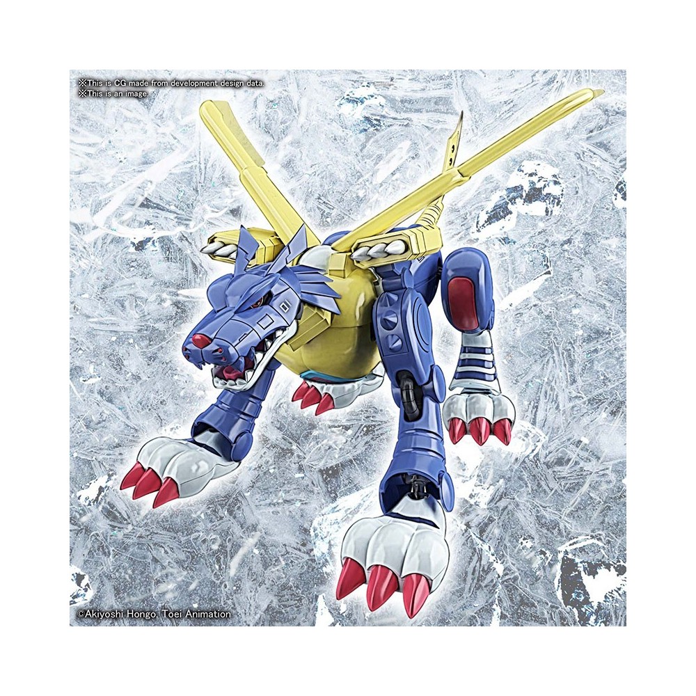 BANDAI DIGIMON FIGURE RISE STANDARD METALGARURUMON MODEL KIT FIGURE