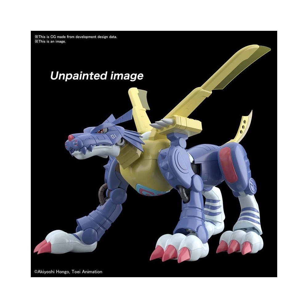 BANDAI DIGIMON FIGURE RISE STANDARD METALGARURUMON MODEL KIT FIGURE