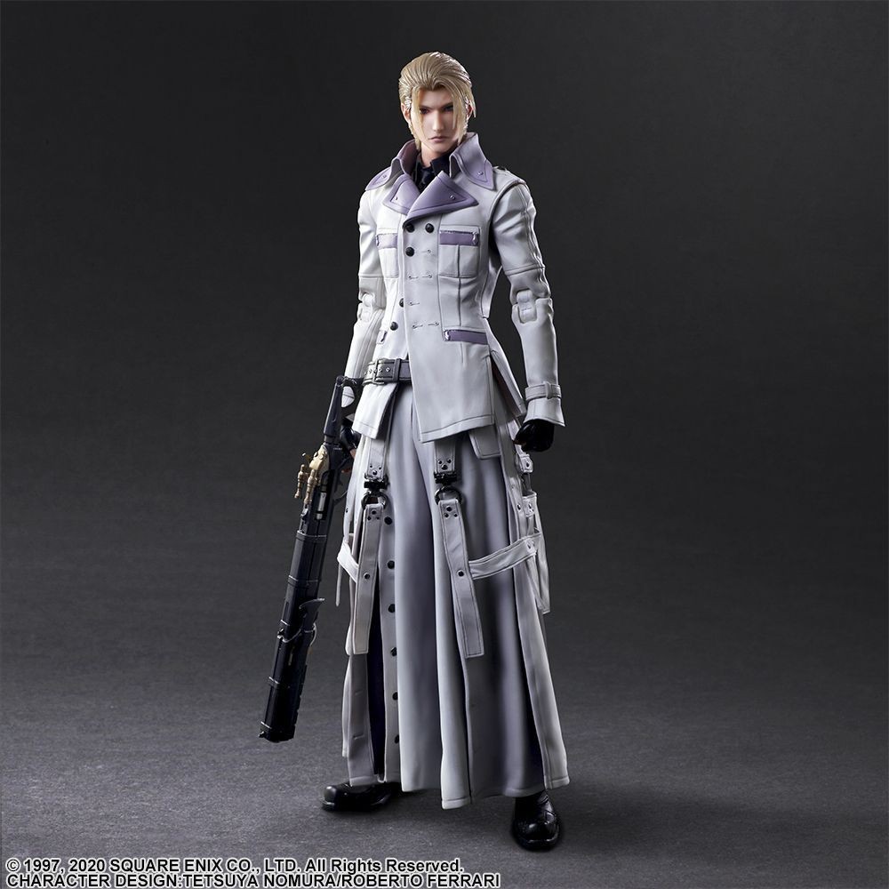 SQUARE ENIX FINAL FANTASY 7 REMAKE RUFUS SHINRA PLAY ARTS KAI ACTION FIGURE