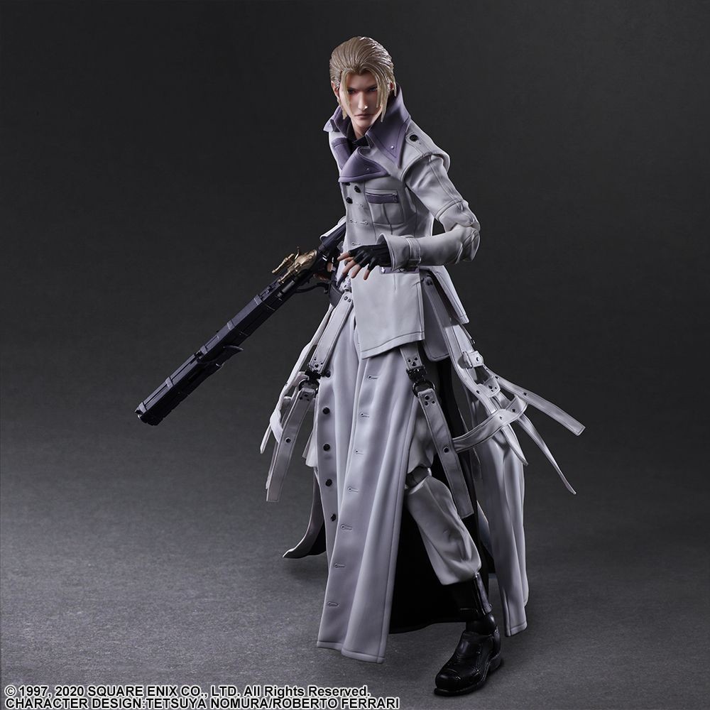 SQUARE ENIX FINAL FANTASY 7 REMAKE RUFUS SHINRA PLAY ARTS KAI ACTION FIGURE