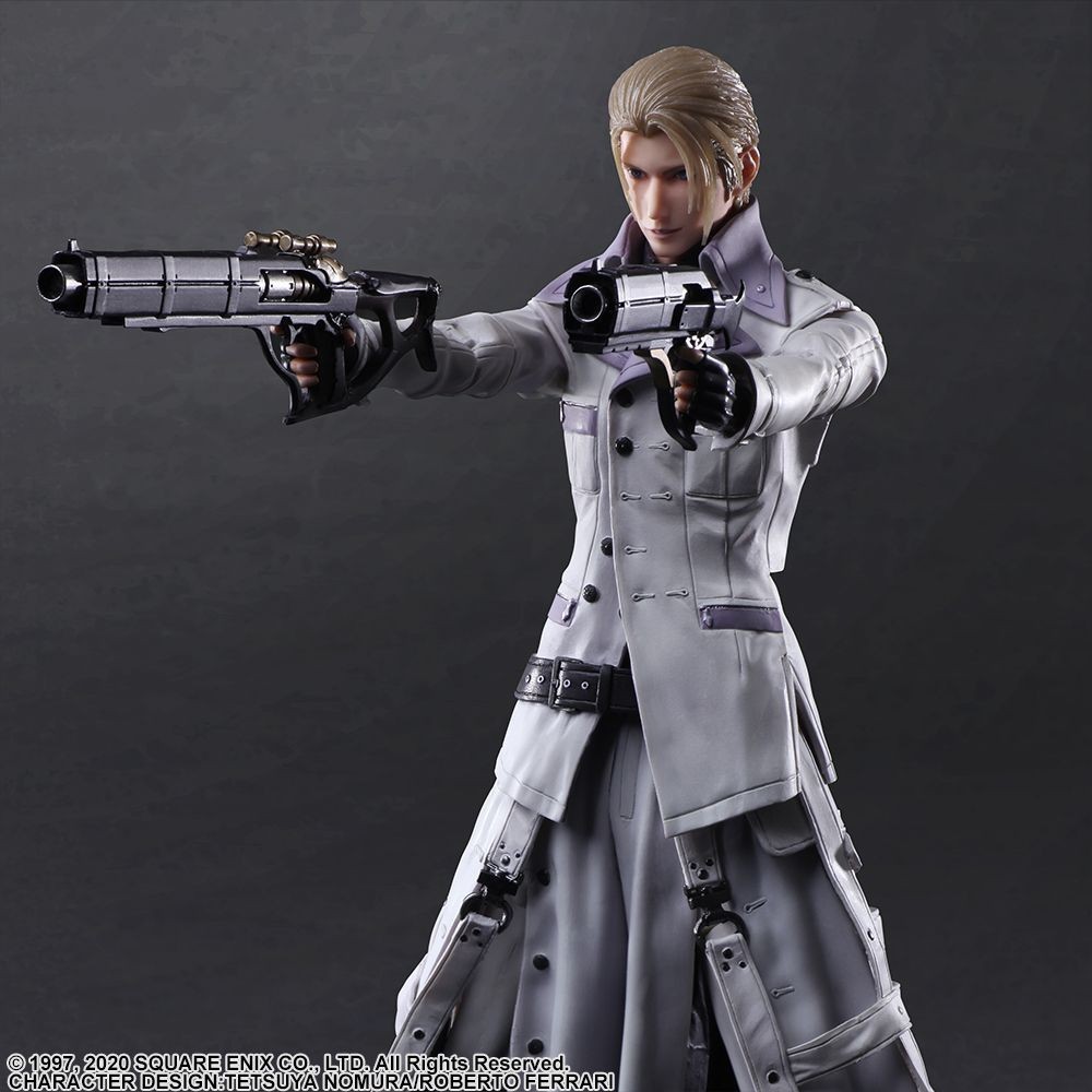 SQUARE ENIX FINAL FANTASY 7 REMAKE RUFUS SHINRA PLAY ARTS KAI ACTION FIGURE